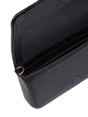 MARC JACOBS THE MINI BAG IN PELLE COLORE NERO CON LOGO