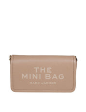 MARC JACOBS THE MINI BAG IN CAMEL COLOR LEATHER