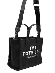MARC JACOBS THE SMALL BAG IN CANVAS COLOR BLACK