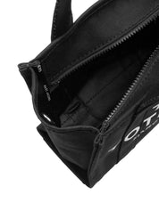 MARC JACOBS THE SMALL BAG IN CANVAS COLOR BLACK