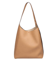 TORY BURCH ROMY HOBO BAG IN TIRAMISU' COLOR LEATHER