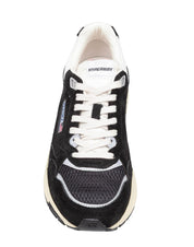 AUTRY SNEAKERS HYPERWAY SUEDE AND MESH SNEAKERS BLACK COLOR