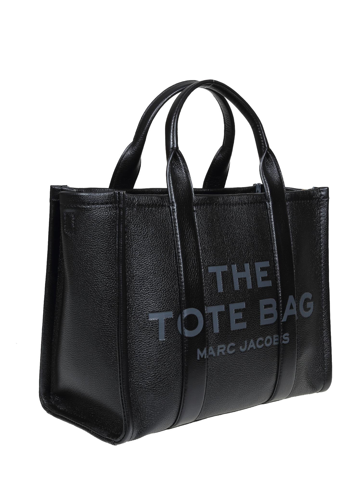 MARC JACOBS MEDIUM TOTE IN PELLE NERA