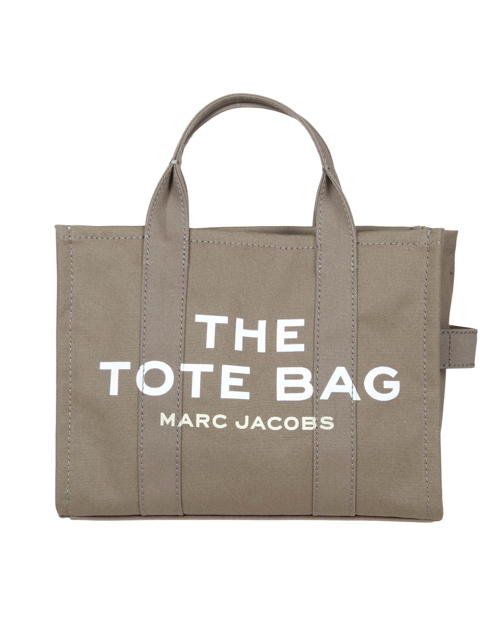 MARC JACOBS THE MEDIUM BAG IN GREEN CANVAS