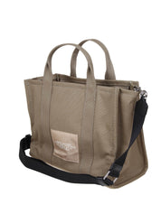 MARC JACOBS THE MEDIUM BAG IN GREEN CANVAS