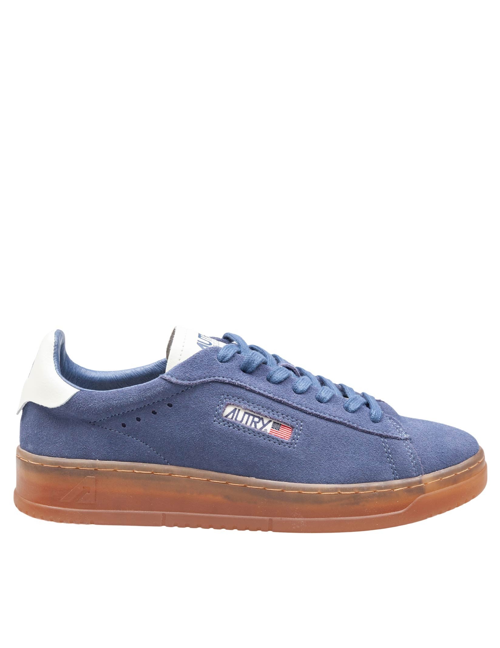 AUTRY SNEAKERS DALLAS SUEDE SNEAKERS COLOR PACIFIC BLUE