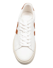VEJA CAMPO CHROMEFREE IN PELLE COLORE BIANCO/CAMEL