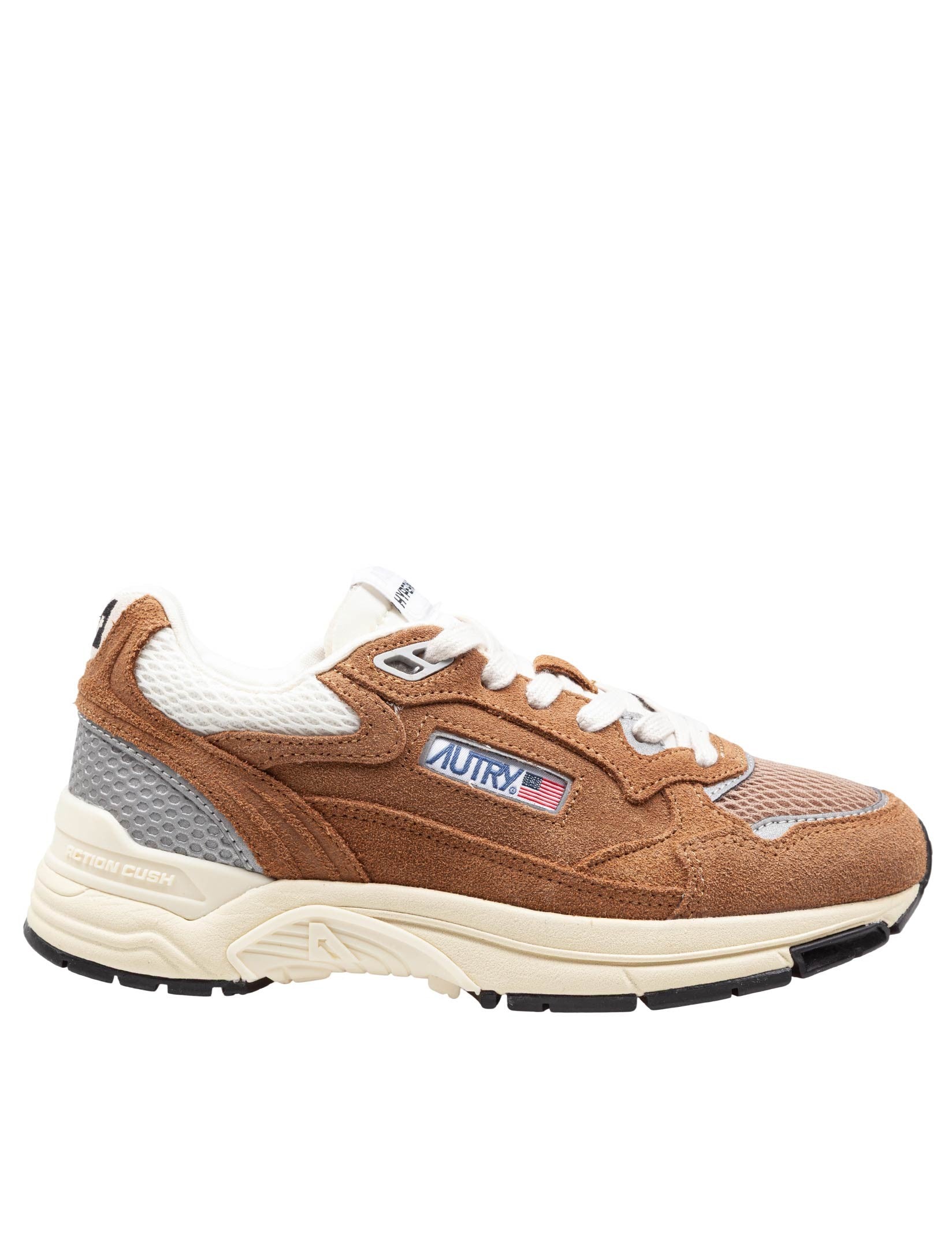 AUTRY SNEAKERS SNEAKERS HYPERWAY IN SUEDE COLORE CIGAR