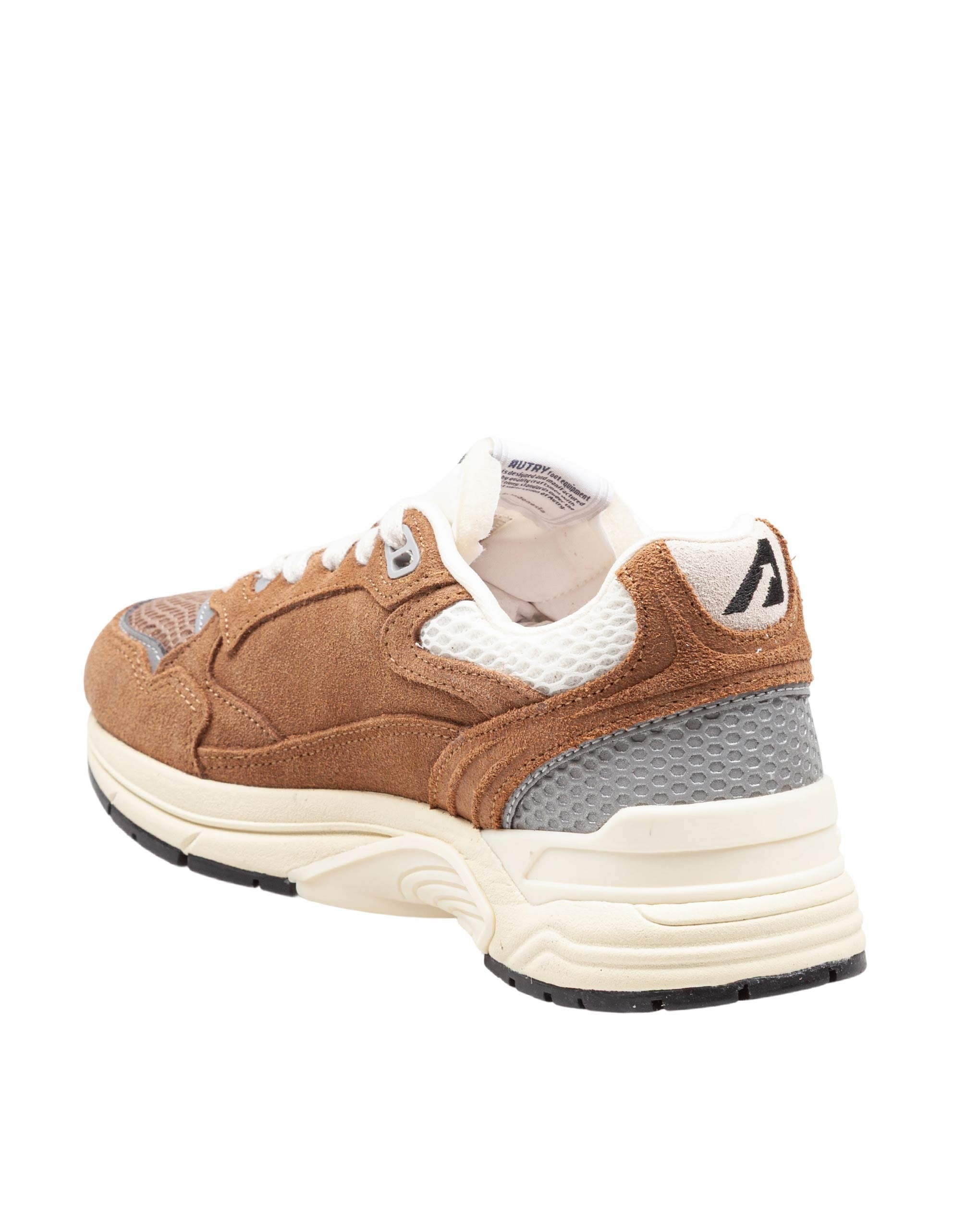 AUTRY SNEAKERS SNEAKERS HYPERWAY IN SUEDE COLORE CIGAR
