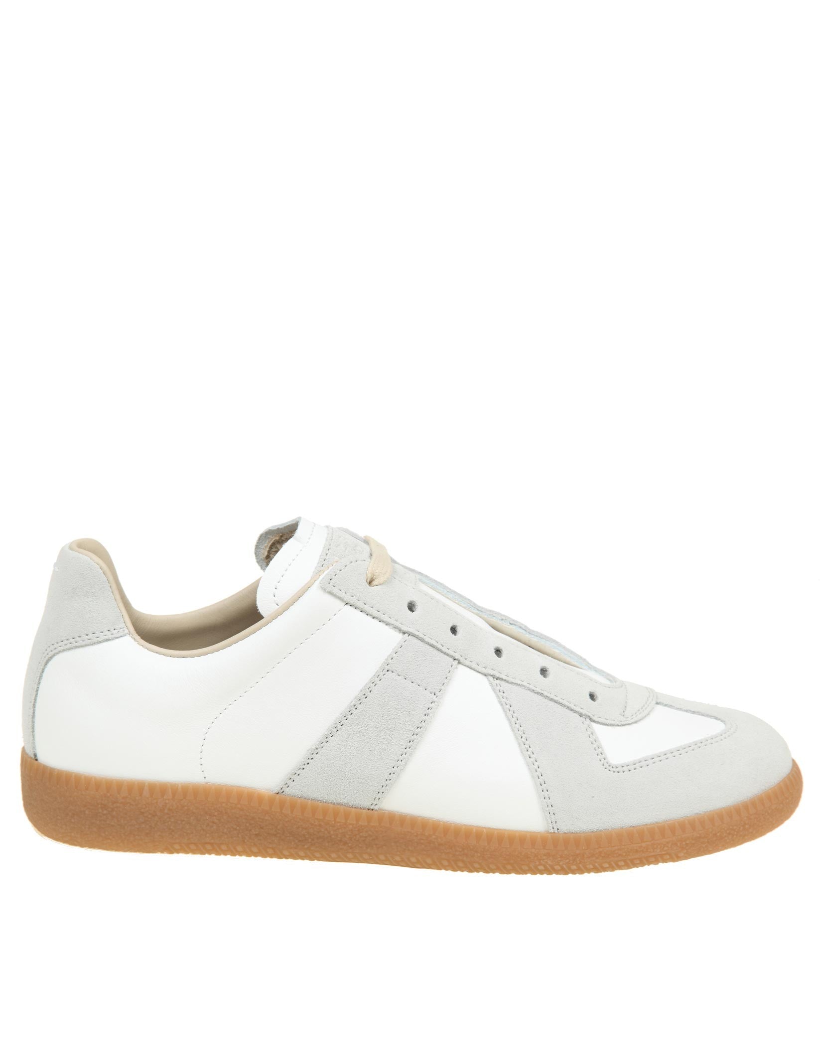 MAISON MARGIELA SNEAKERS REPLICA IN PELLE E CAMOSCIO