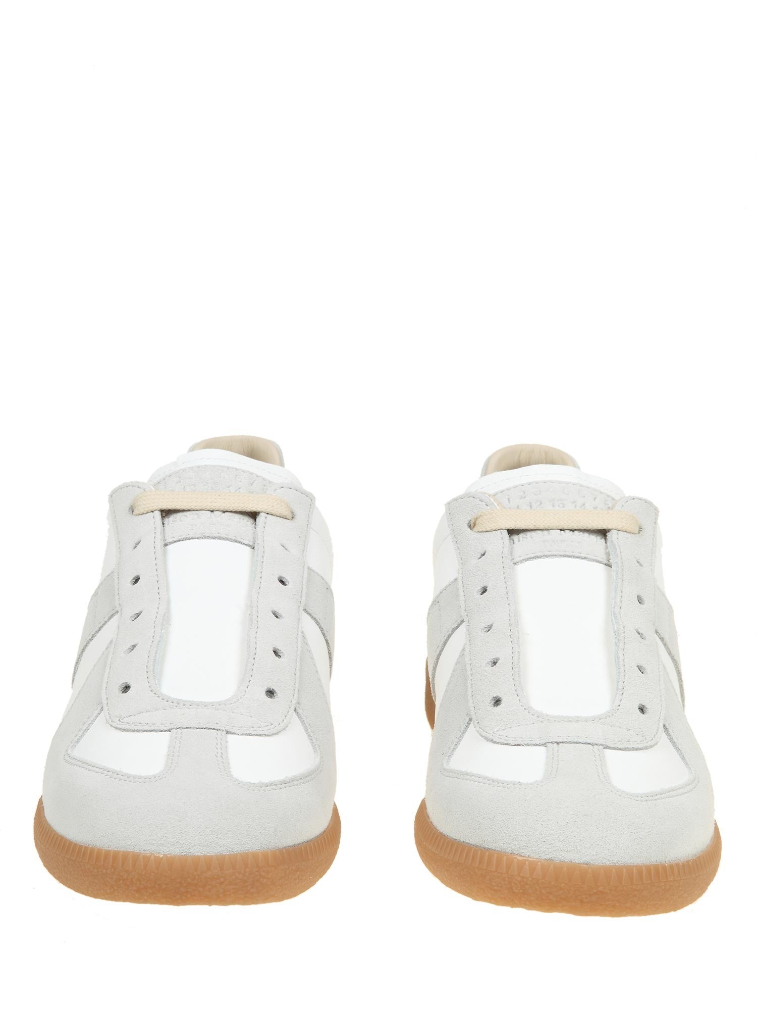 MAISON MARGIELA SNEAKERS REPLICA IN PELLE E CAMOSCIO