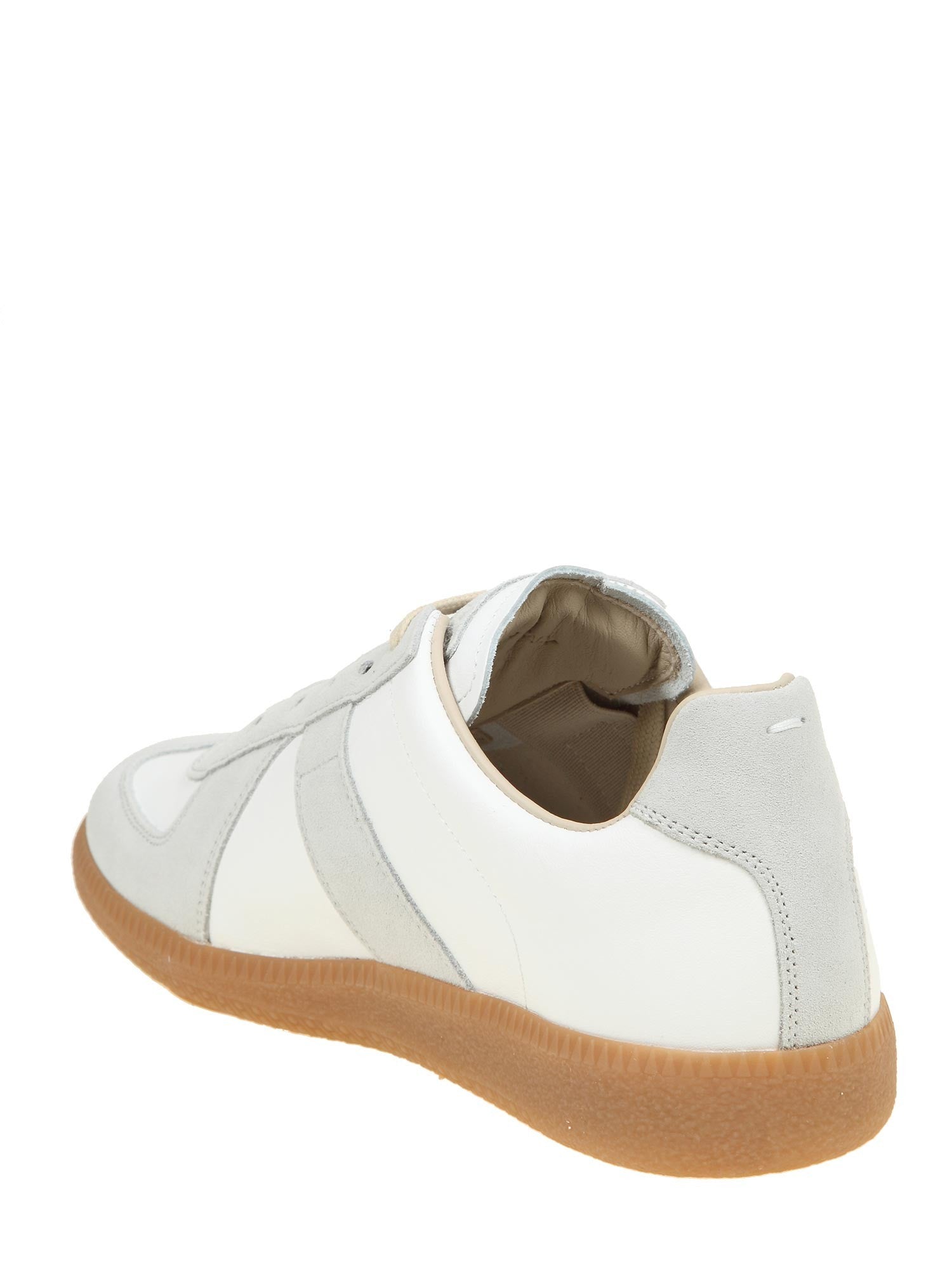 MAISON MARGIELA SNEAKERS REPLICA IN PELLE E CAMOSCIO