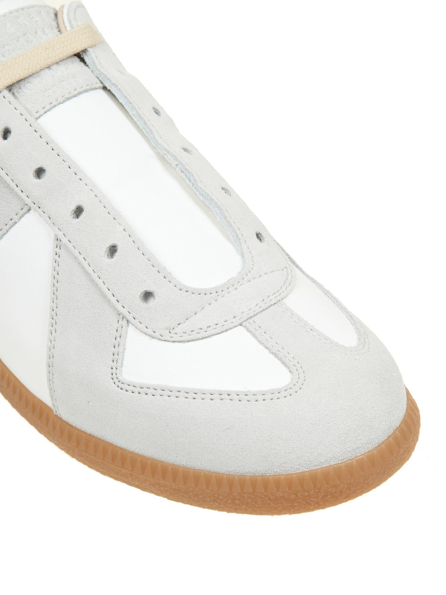MAISON MARGIELA SNEAKERS REPLICA IN PELLE E CAMOSCIO