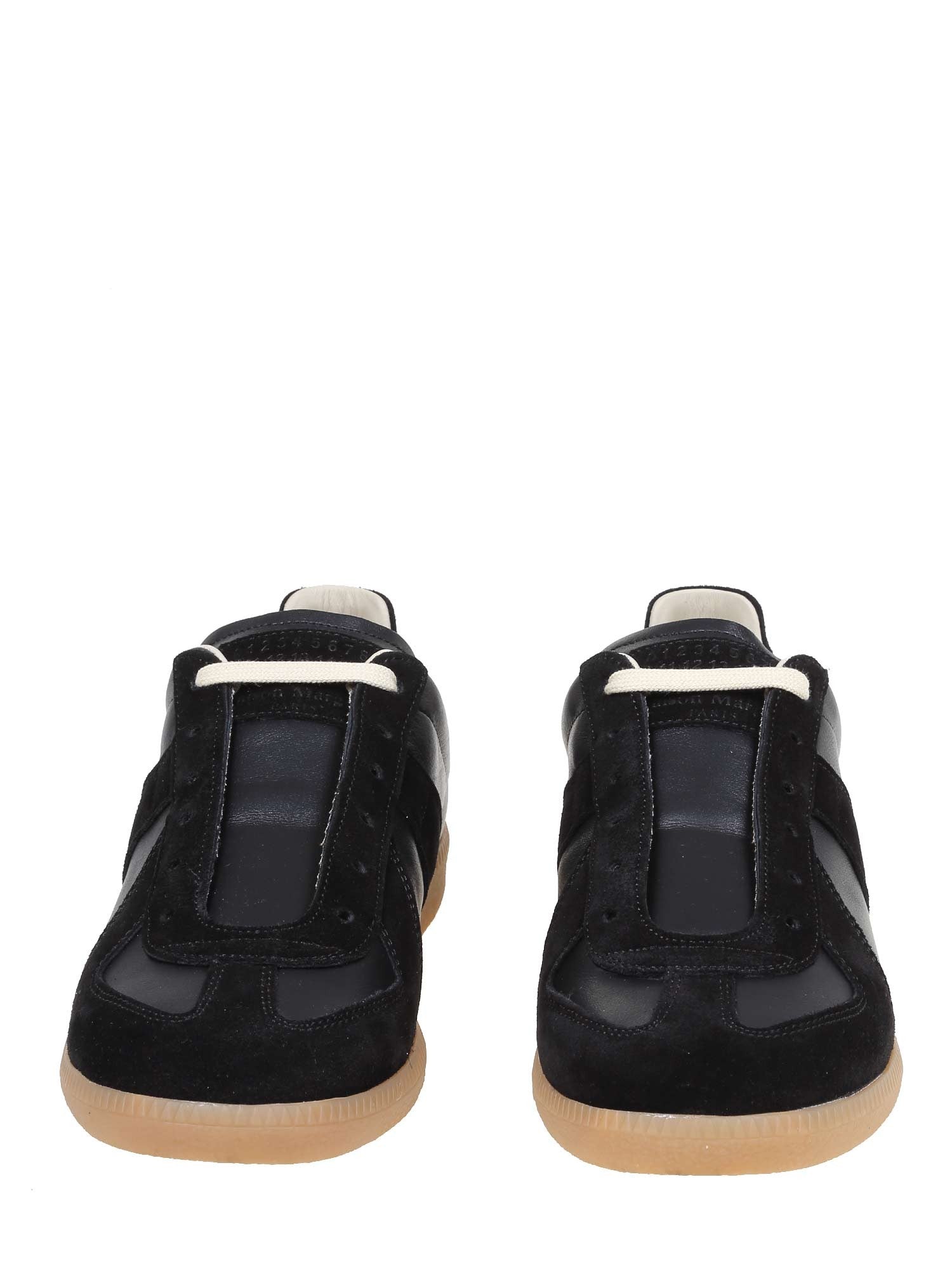 MAISON MARGIELA SNEAKERS REPLICA IN PELLE E CAMOSCIO