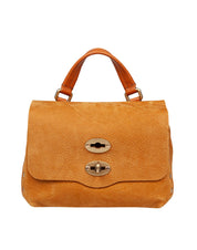 ZANELLATO POSTINA JONES BABY BAG IN NUBUCK COLOR BRAWN BRANDY