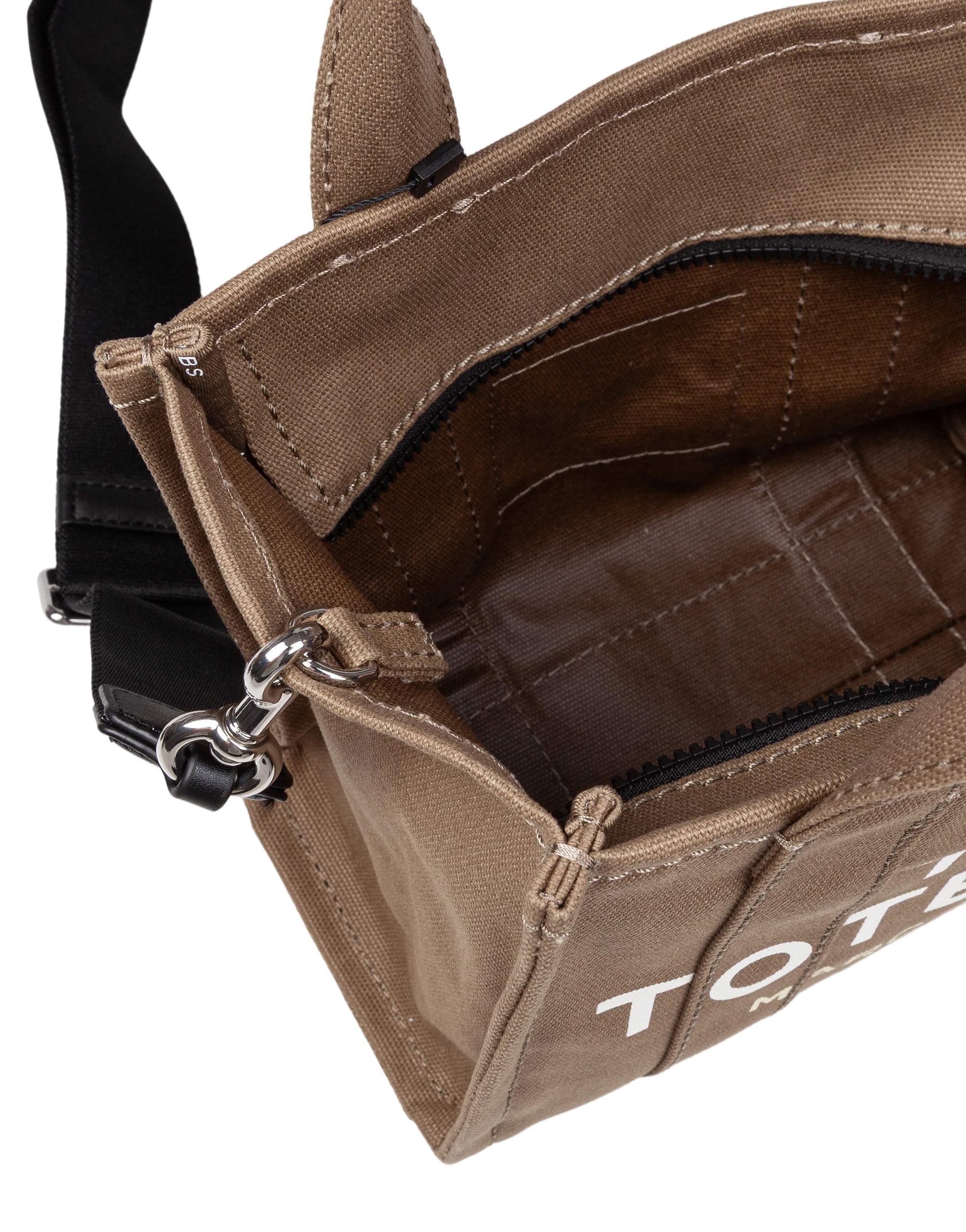 MARC JACOBS THE SMALL BAG IN CANVAS COLORE VERDE