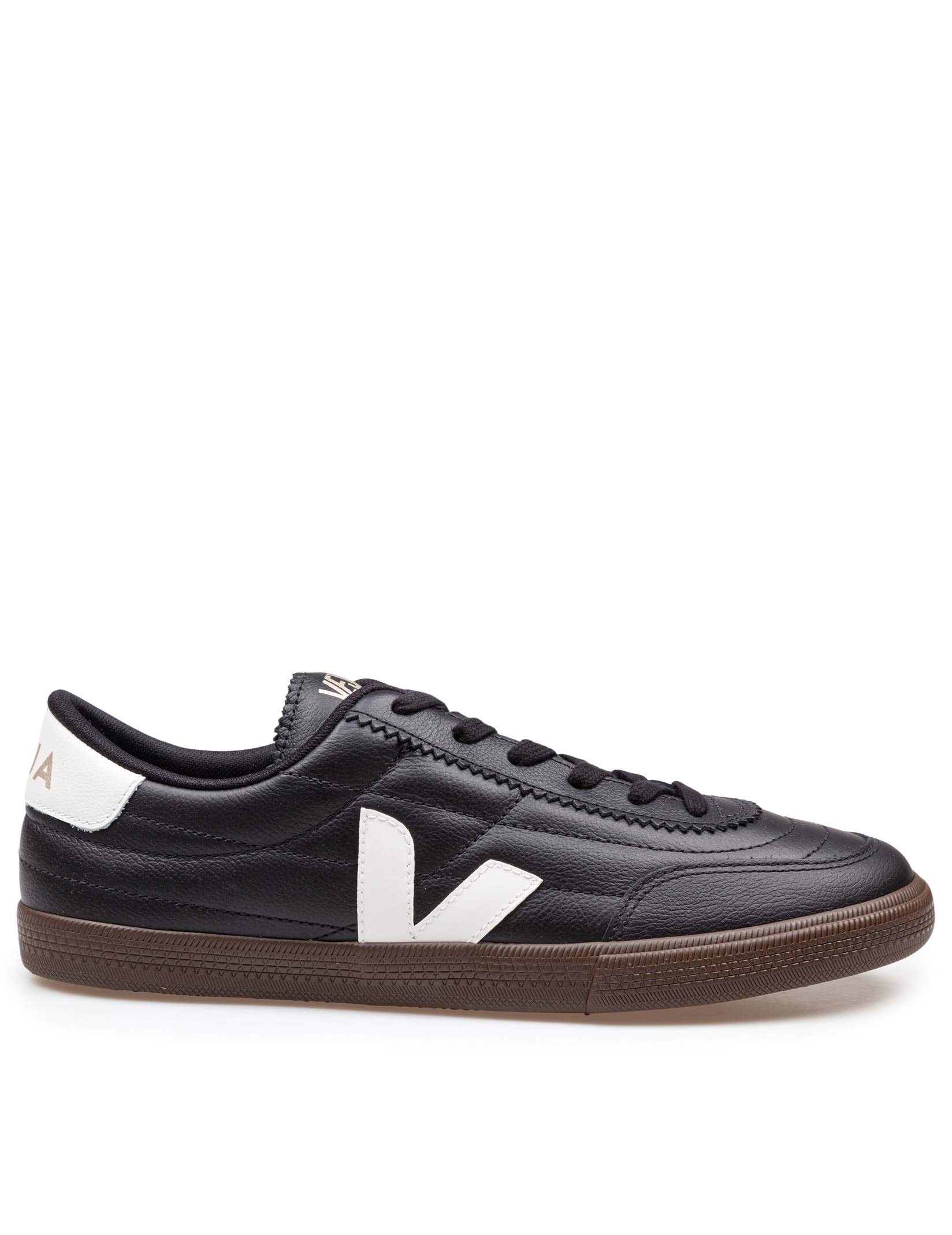 VEJA SNEAKERS PANENKA IN PELLE COLORE NERO E BIANCO