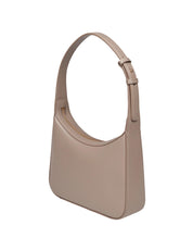 DOLCE & GABBANA BORSA A SPALLA 3.5 IN PELLE CON LOGO DG COLORE TALPA