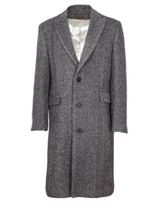 GOLDEN GOOSE WOOL COAT IN BEIGE AND GREY