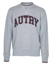 AUTRY FELPA IN COTONE CON LOGO IN RILIEVO