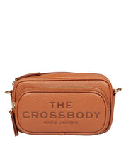 MARC JACOBS THE CROSSBODY TOTE LEATHER BAG ARGAN COLOR