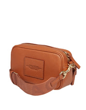 MARC JACOBS THE CROSSBODY TOTE LEATHER BAG ARGAN COLOR