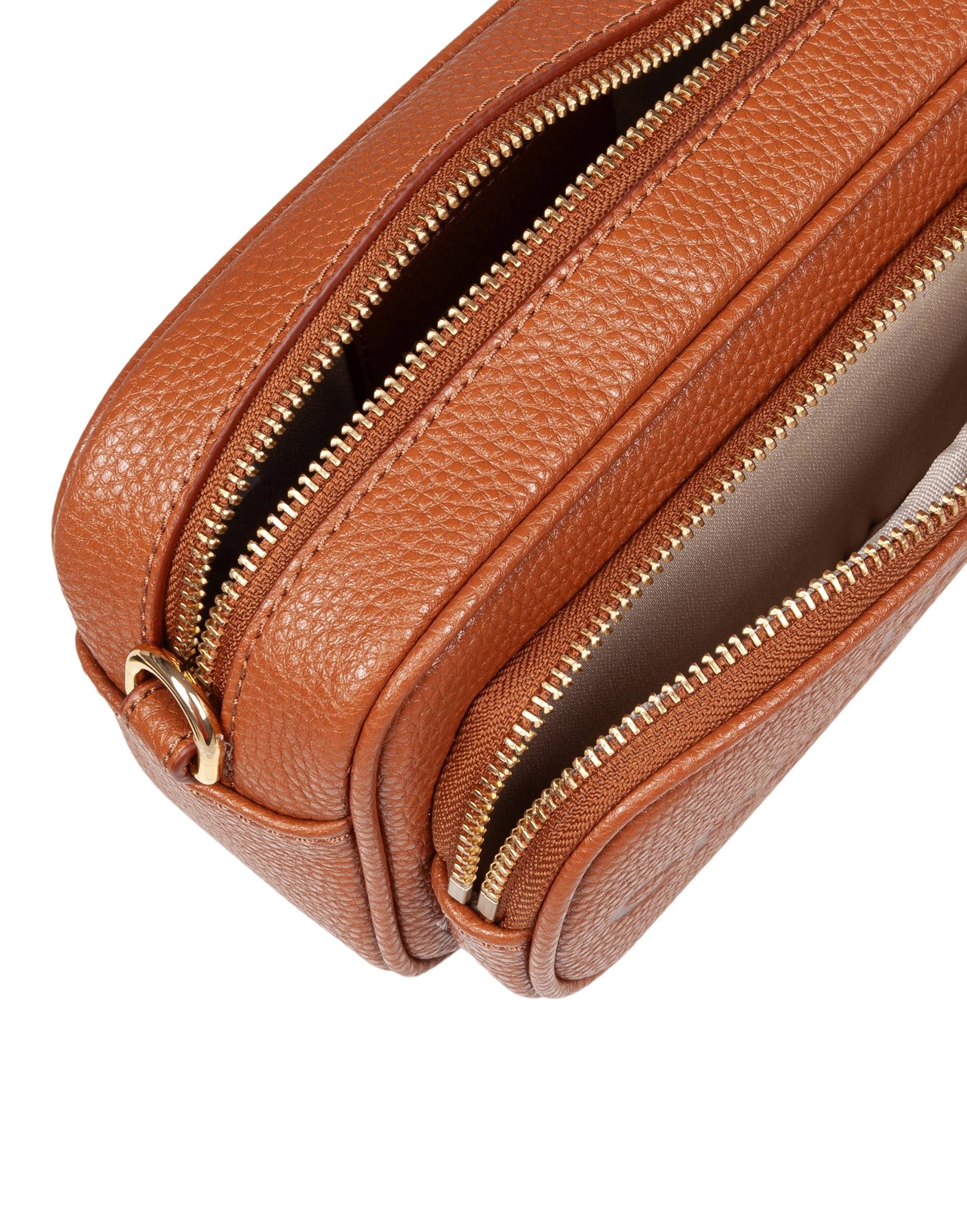 MARC JACOBS THE CROSSBODY TOTE LEATHER BAG ARGAN COLOR