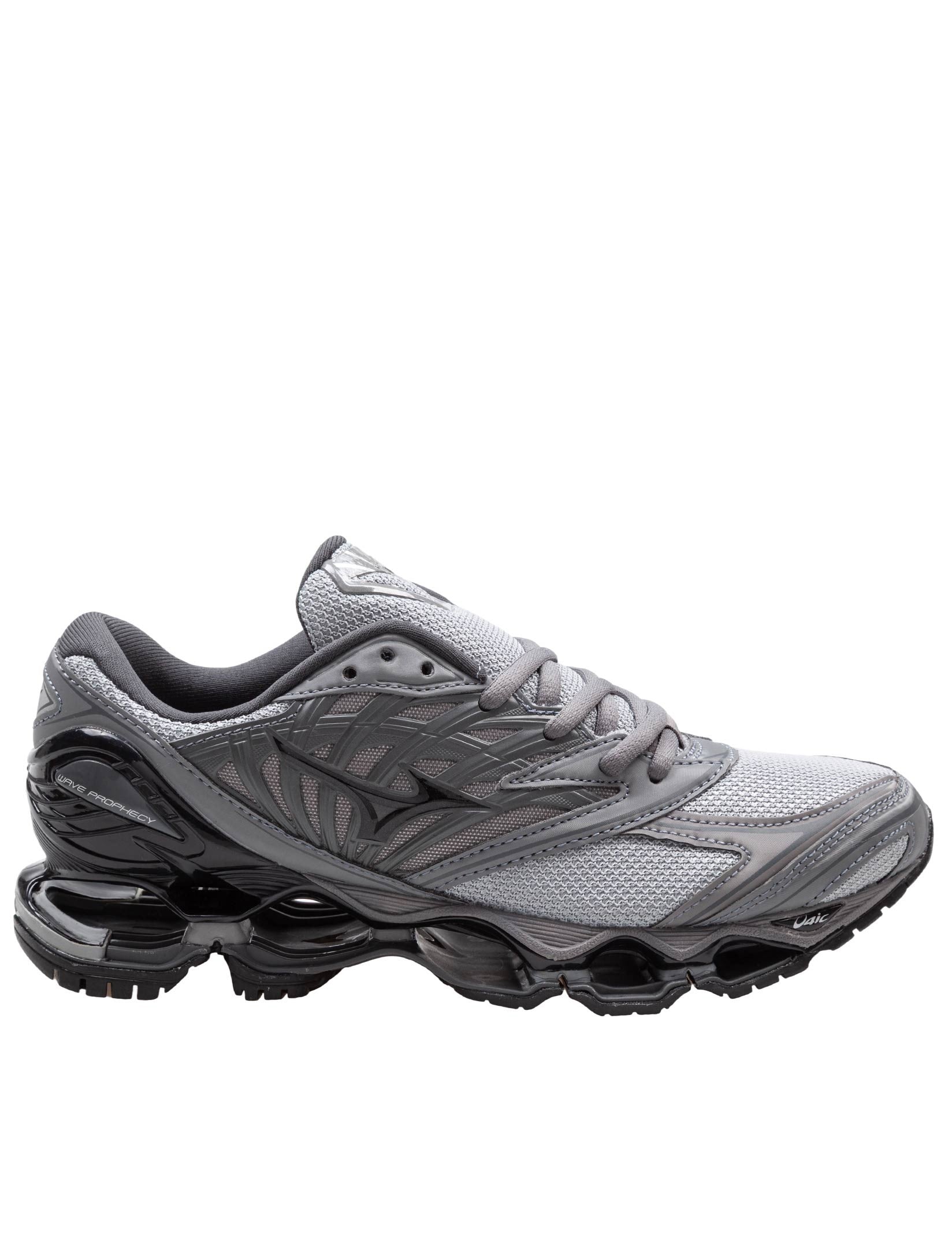 MIZUNO WAVE PROPHECY LS MESH AND SYNTHETIC LEATHER SNEAKERS