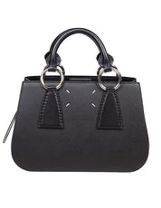 MAISON MARGIELA BORSA A MANO IN PELLE COLORE NERO