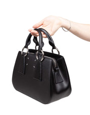 MAISON MARGIELA BORSA A MANO IN PELLE COLORE NERO
