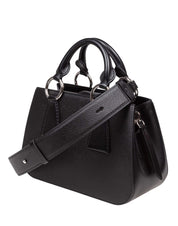 MAISON MARGIELA BORSA A MANO IN PELLE COLORE NERO