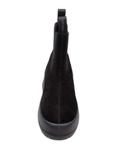 MOON LUNA CHELSEA SUEDE BOOT, BLACK
