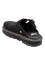 DR. MARTENS MULE ZEBZAG IN CAMOSCIO COLORE NERO