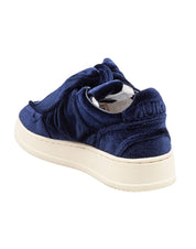 AUTRY SNEAKERS MEDALIST IN VELLUTO COLORE BLU
