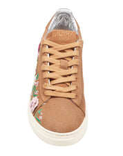 AUTRY SNEAKERS DALLAS IN CAMOSCIO CON FIORI RICAMATI