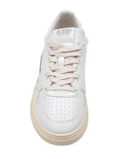 AUTRY MEDALIST SNEAKERS IN WHITE LEATHER