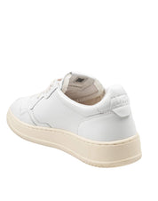 AUTRY MEDALIST SNEAKERS IN WHITE LEATHER