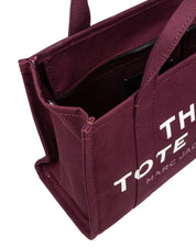MARC JACOBS THE MEDIUM CANVAS TOTE, PLUM COLOR
