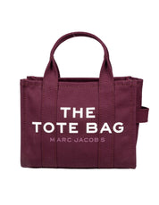 MARC JACOBS THE SMALL CANVAS BAG, PLUM COLOR