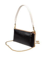 MARC JACOBS LEATHER WALLET BAG, CAMEL COLOR