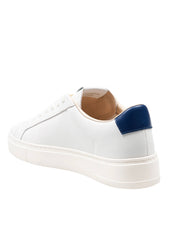 CRIME SNEAKERS EXTRALIGHT  IN PELLE COLORE BIANCO E BLU