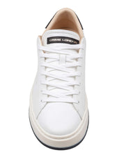 CRIME SNEAKERS SNEAKERS DESTINY IN PELLE COLORE BIANCO E NERO