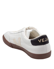 VEJA PANENKA LEATHER SNEAKERS IN WHITE AND CREAM
