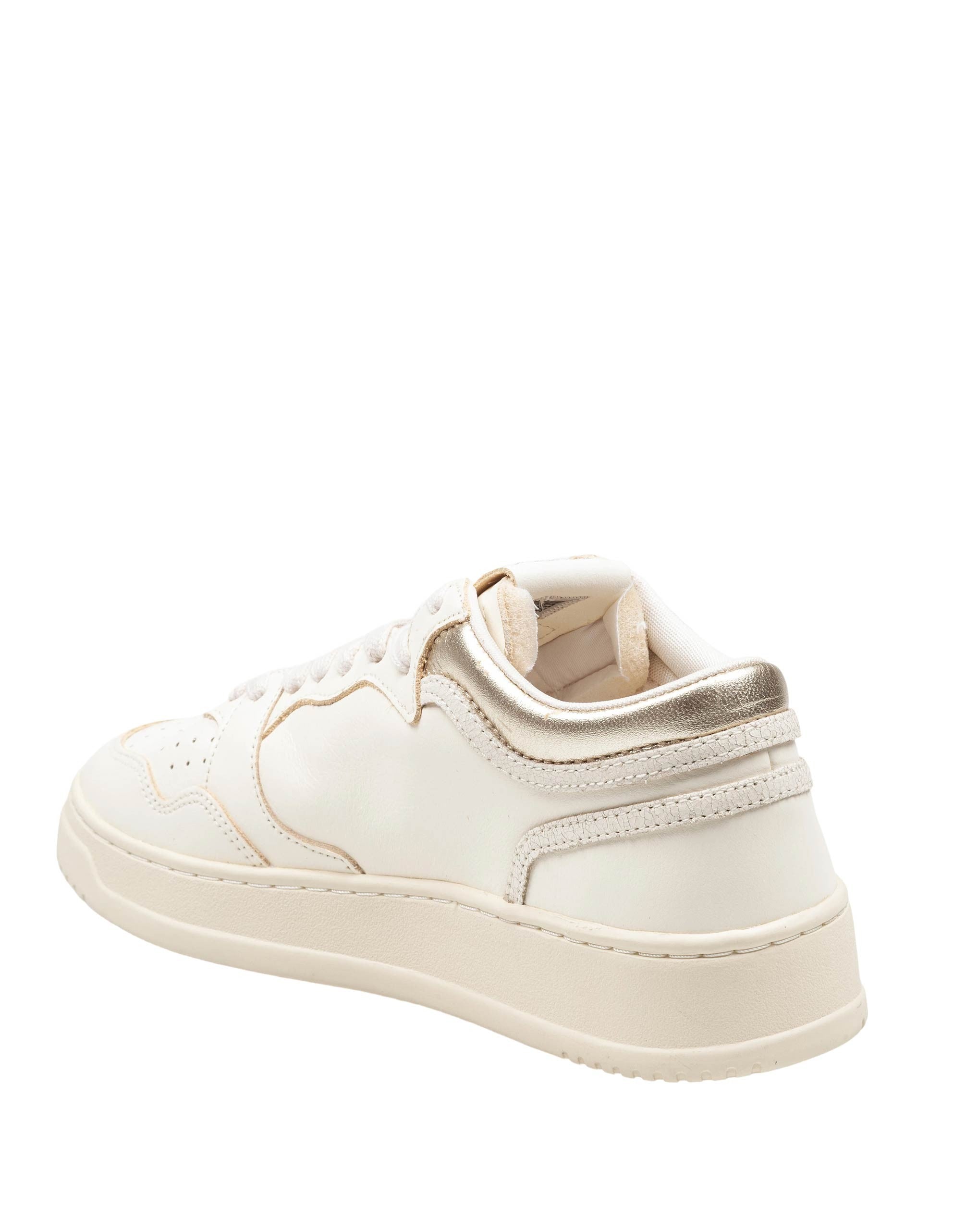 AUTRY SNEAKERS SNEAKERS MED-WAY IN PELLE COLOR PANNA