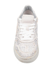 AUTRY SNEAKERS MEDALIST IN SUEDE CON MICRO STRASS