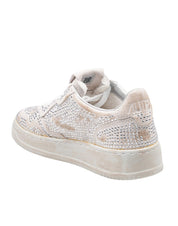 AUTRY SNEAKERS MEDALIST IN SUEDE CON MICRO STRASS