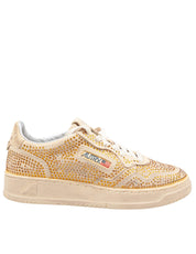 AUTRY SNEAKERS MEDALIST IN SUEDE CON MICRO STRASS