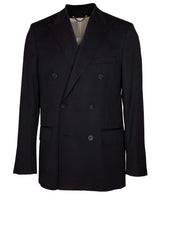 GOLDEN GOOSE GOLDEN BLAZER IN BLACK WOOL