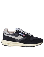 AUTRY SNEAKERS REELWIND LOW IN SUEDE E NYLON COLORE NERO/BIANC