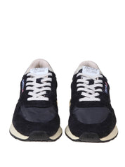 AUTRY SNEAKERS REELWIND LOW IN SUEDE E NYLON COLORE NERO/BIANC